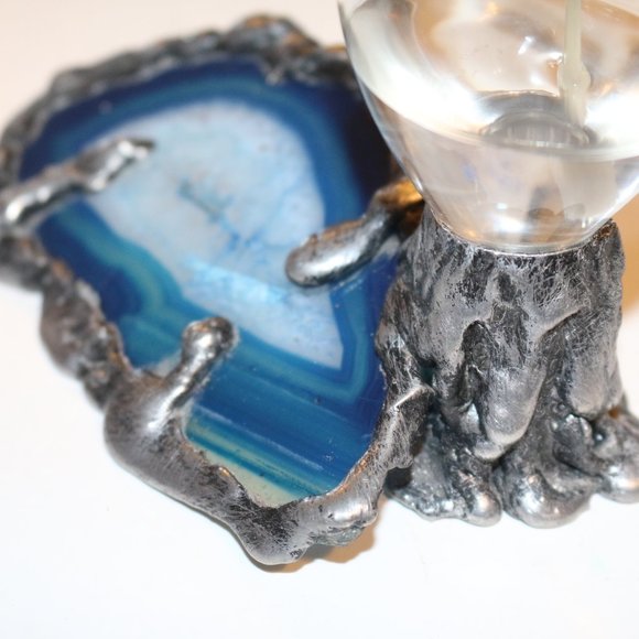 Blue Rock, Granite Slice, Blue Stone, Blue Crystal, Blue Granite, Rock Art, Rock - Picture 11 of 12